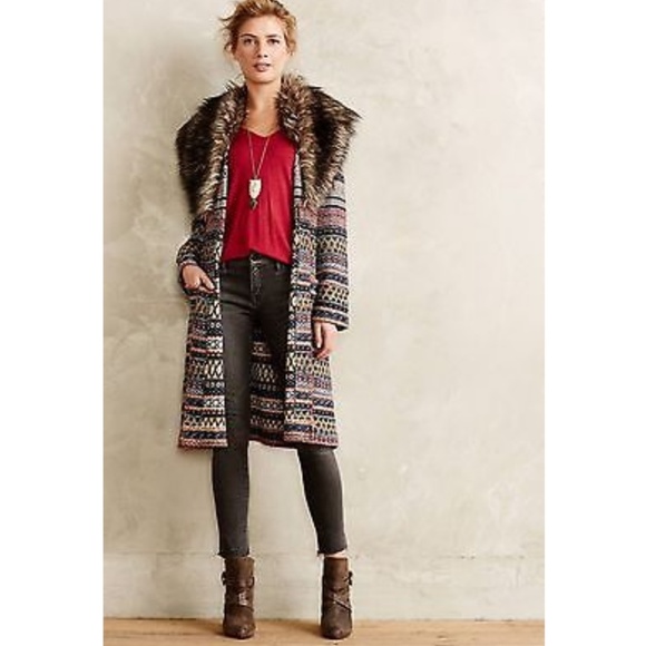 Anthropologie Sweaters - Anthropologie Angel of the North Sweater Coat